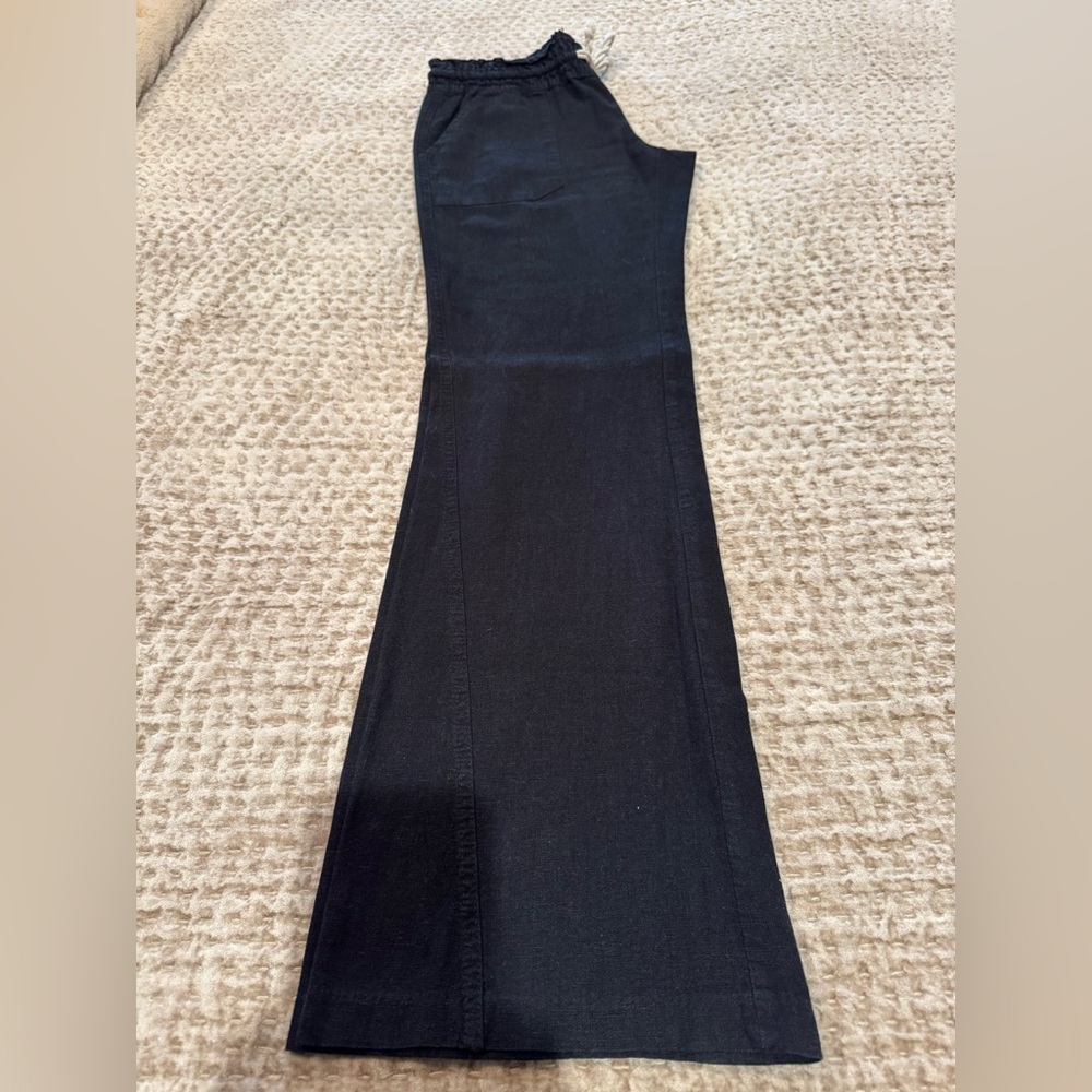 Roxy black linen pants size XS. Perfect conditions.